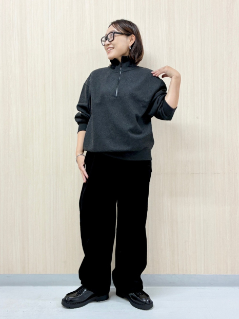 Толстовка UNIQLO на полумолнии 1159855934 (Серый XL)