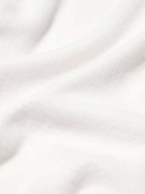 Толстовка флісова UNIQLO з напівблискавкою 1159856101 (Білий M)