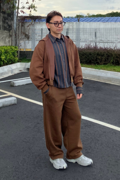 Толстовка на блискавці DRY UNIQLO з капюшоном 1159856199 (Коричневий S)