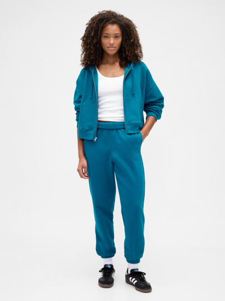 Толстовка жіноча укорочені GAP з капюшоном 1159856358 (Бірюзовий M)