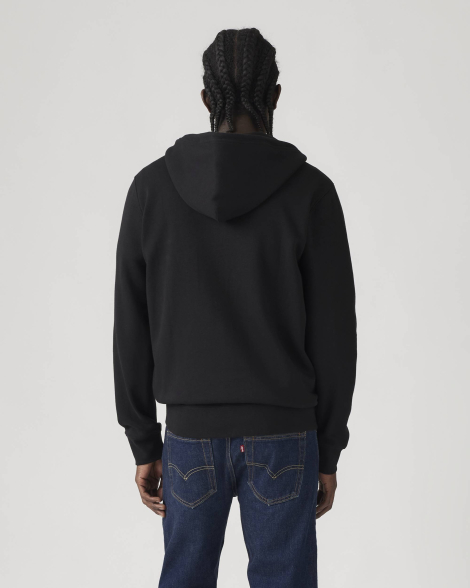 Мужская толстовка на молнии Levi's 1159857315 (Черный S)