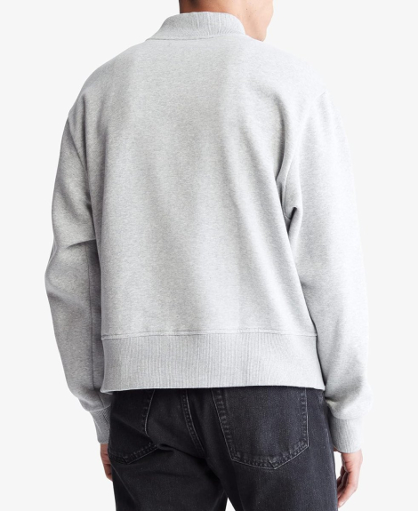 Мужская толстовка Calvin Klein на флисе 1159860316 (Серый XXL)