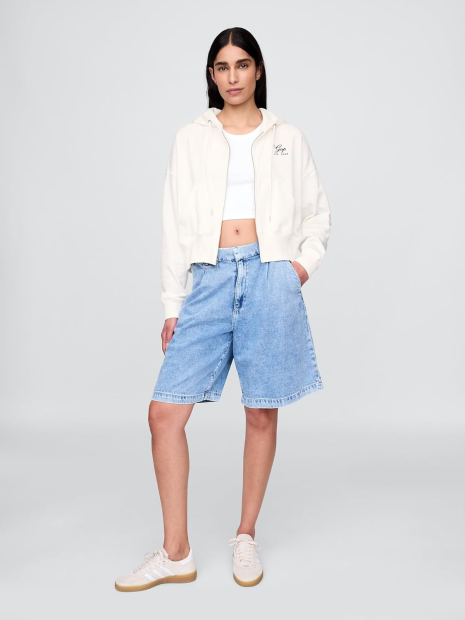 Толстовка жіноча GAP на блискавці 1159861694 (Білий XL)
