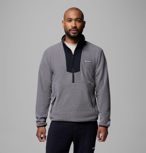 Мужская флисовая толстовка Columbia 1159862822 (Серый M)