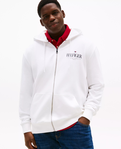 Мужская толстовка Tommy Hilfiger 1159864118 (Белый 3XL)