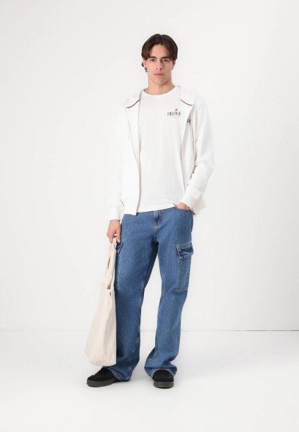 Мужская толстовка Tommy Hilfiger 1159864118 (Белый 3XL)