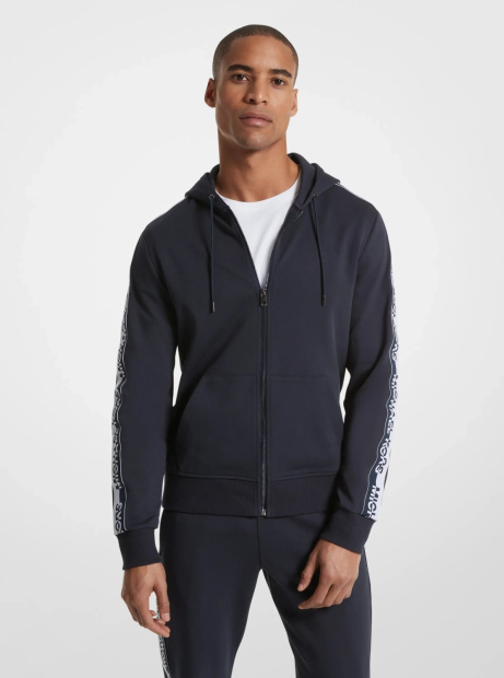 Мужская толстовка на молнии Michael Kors 1159864236 (Синий XL)