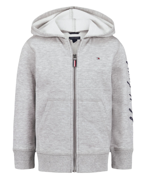 Дитяча толстовка на флісі Tommy Hilfiger з логотипом 1160059052 (Сірий XL) на зріст 175 см