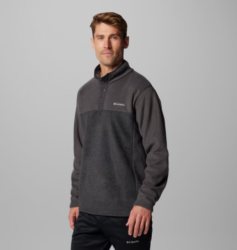 Мужская флисовая толстовка Columbia 1160766174 (Серый 1X)
