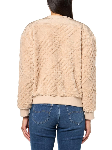 Женская толстовка Tommy Hilfiger из шерпы 1161495040 (Бежевый XXL)