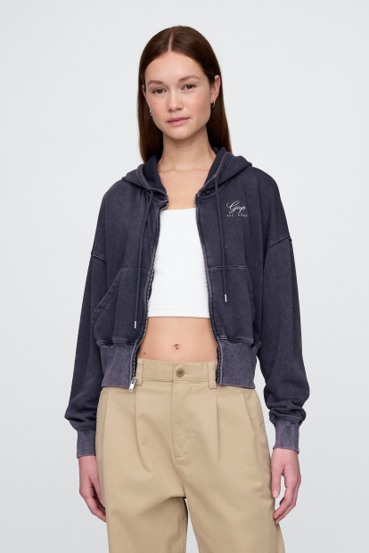 Женская толстовка GAP на молнии 1161501625 (Синий XS)