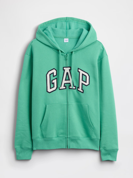Толстовка на флісі GAP з логотипом 1162626608 (Зелений XXL)