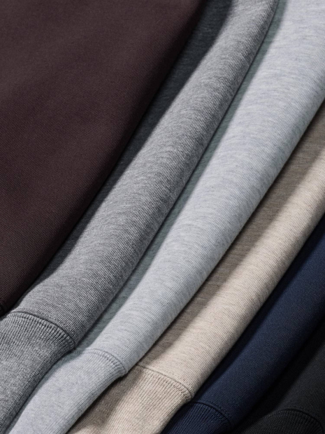 Толстовка на молнии UNIQLO с капюшоном 1162803211 (Молочный XXL)