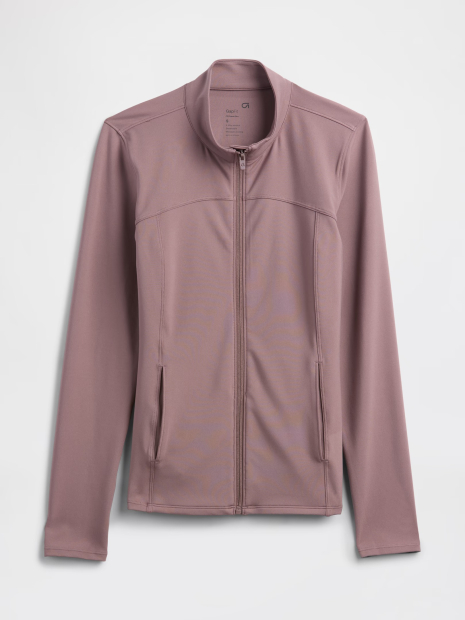 Женская толстовка GAP Fit на молнии 1162834226 (Коричневый S)