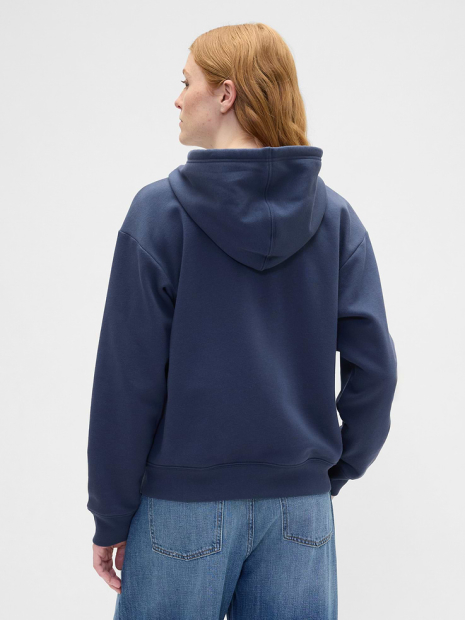 Толстовка на флисе GAP с логотипом 1162936524 (Синий S)