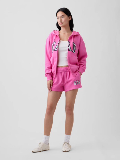 Толстовка на флисе GAP с логотипом 1163442889 (Розовый M)
