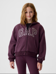 Детская толстовка GAP флис 1159838715 (Фиолетовый S)
