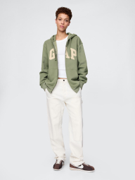 Толстовка на флисе GAP с логотипом 1159841050 (Зеленый M)