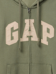 Толстовка на флисе GAP с логотипом 1159841050 (Зеленый M)