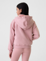 Детская толстовка с экомехом GAP 1159839533 (Розовый XS)