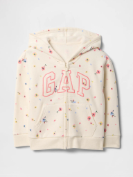 Детская толстовка на флисе GAP с принтом 1159839572 (Молочный 5)