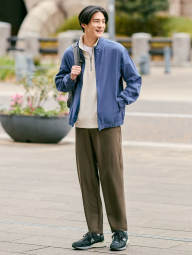 Стильна толстовка UNIQLO з напівблискавкою 1159839871 (Молочний 3XL)