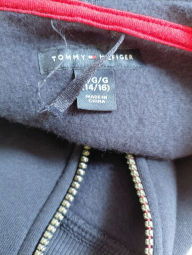 Детская толстовка на флисе Tommy Hilfiger с логотипом 1159840170 (Синий L)