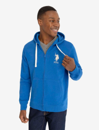 Толстовка на флисе U.S. POLO ASSN с логотипом 1159840201 (Синий XXL)