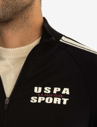 Толстовка на флисе U.S. POLO ASSN с логотипом 1159840203 (Черный XXL)