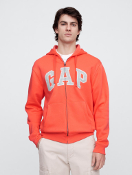 Толстовка на флисе GAP с логотипом 1159840893 (Оранжевый XL)