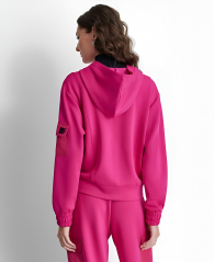 Женская толстовка DKNY на молнии 1159841318 (Розовый S)