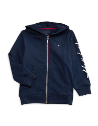 Детская толстовка на флисе Tommy Hilfiger с логотипом 1159843173 (Синий M)