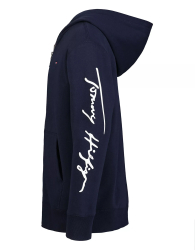 Детская толстовка на флисе Tommy Hilfiger с логотипом 1159843173 (Синий M)
