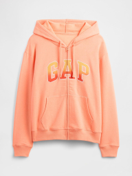 Толстовка жіноча на флісі GAP з логотипом 1159843887 (Помаранчевий M)