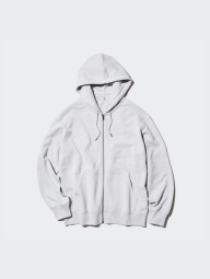 Стильная толстовка UNIQLO с капюшоном 1159844134 (Серый XXL)