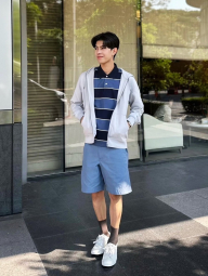 Стильна толстовка UNIQLO з капюшоном 1159844134 (Сірий XXL)