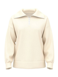 Женская толстовка Victoria's Secret на полумолнии 1159845149 (Молочный XL)