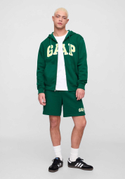 Толстовка на флісі GAP з логотипом 1159845551 (Зелений L)
