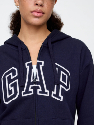 Женская толстовка GAP с капюшоном на молнии 1159845920 (Синий L)
