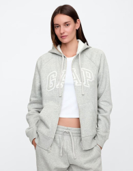 Женская толстовка на флисе GAP с логотипом 1159846258 (Серый M)