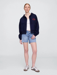 Женская толстовка GAP с капюшоном 1159848027 (Синий L)