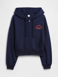 Женская толстовка GAP с капюшоном 1159848027 (Синий L)
