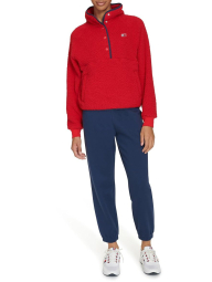 Женская толстовка Tommy Hilfiger из шерпы 1159848309 (Красный XL)