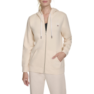 Женская толстовка с капюшоном Tommy Hilfiger на молнии 1159849366 (Бежевый XL)