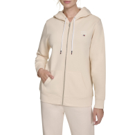 Женская толстовка с капюшоном Tommy Hilfiger на молнии 1159849366 (Бежевый XL)
