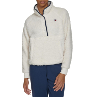 Женская толстовка Tommy Hilfiger из шерпы 1159850093 (Молочный XL)