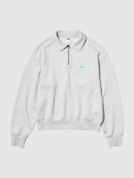 Толстовка UNIQLO POP MART UT Graphic на полумолнии 1159850505 (Серый S)