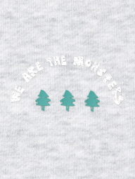 Толстовка UNIQLO POP MART UT Graphic на полумолнии 1159850505 (Серый S)