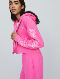 Женская толстовка на флисе Lilo & Stitch GAP 1159851196 (Розовый M)