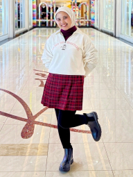 Толстовка UNIQLO POP MART UT Graphic на напівблискавці 1159851109 (Молочний M)